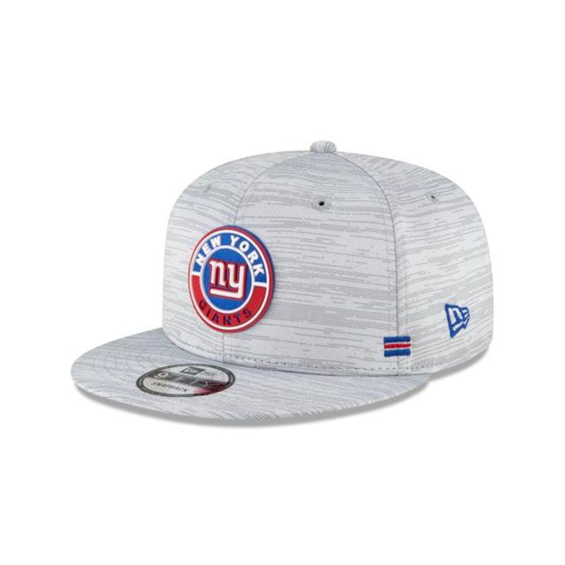 NFL New York Giants Official Fall Sideline 9Fifty Snapback (CEL0269) - Grey New Era Caps